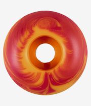 Spitfire Formula Four Multiswirl Classic Wheels (yellow red) 54mm 99A 4 Pack