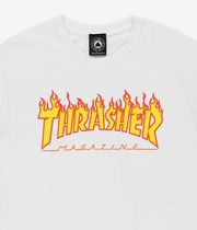 Thrasher Flame T-Shirty (white)