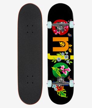 Enjoi Flowers Premium 8" Complete-Skateboard (black)