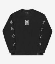 Girl x Hello Kitty 50th Anniversary Sleeve Longsleeve (black)