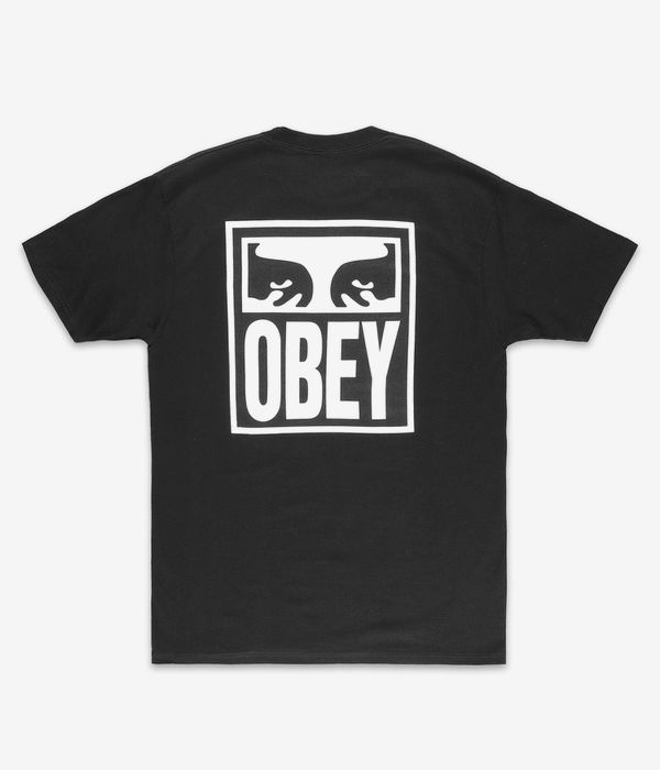 Shop Obey Eyes Icon 2 (black) online | skatedeluxe