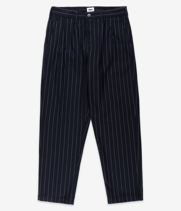 Obey Fubar Pleated Hose (vulcan navy stripe multi)