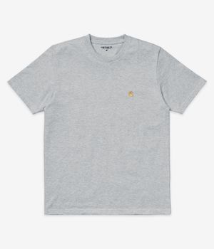 Carhartt WIP Chase Camiseta (grey heather gold)
