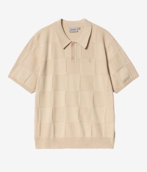 Carhartt WIP Checker Polo-Shirt (fleur de sel)