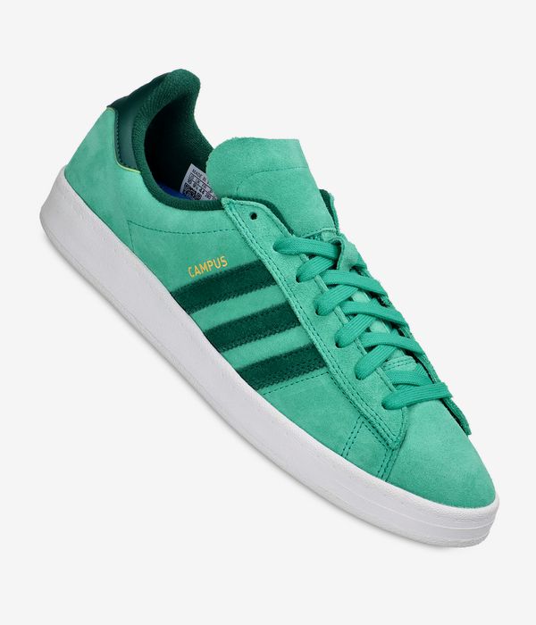 adidas Skateboarding Campus ADV Shoes (green core green white)