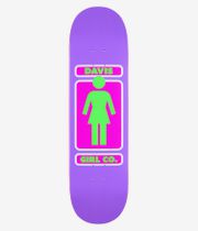 Girl Davis '93 Til Twin Tip 8.5" Skateboard Deck (purple)