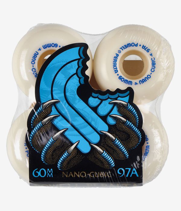 Powell-Peralta Dragons Nano Cubic Asymmetrical Offset Ruote (offwhite) 60 mm 97A pacco da 4