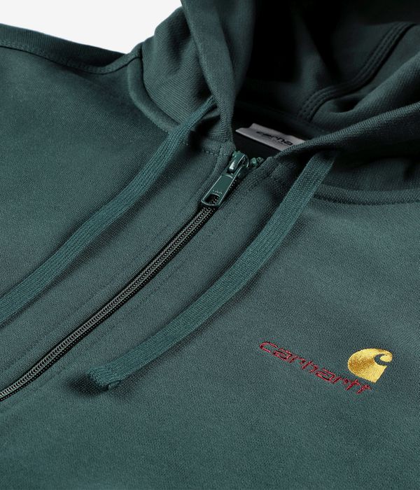 Carhartt WIP America Script Zip-Hoodie (conifer)