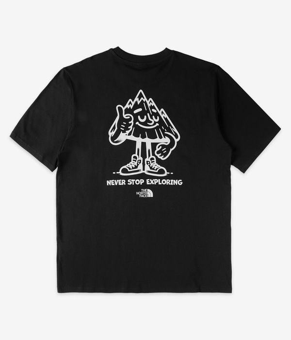 The North Face Mountain Fun Oversized T-Shirty (tnf black)