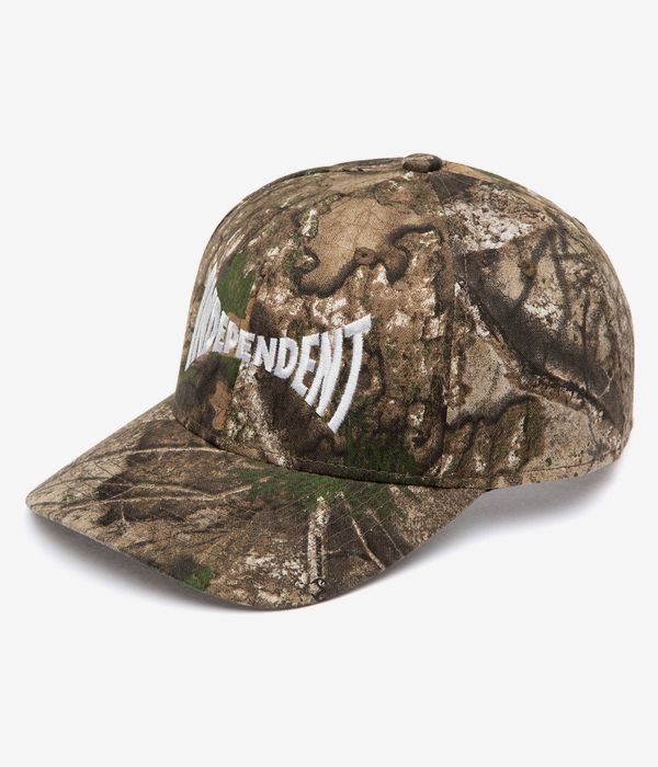 Independent Span Logo Snapback Cap (realtree apx)