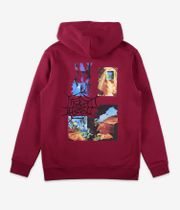 Poetic Collective Bride Collage Hoodie (red)