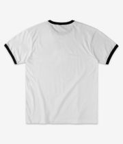Jenkem Think Big T-shirt (white black ringer)