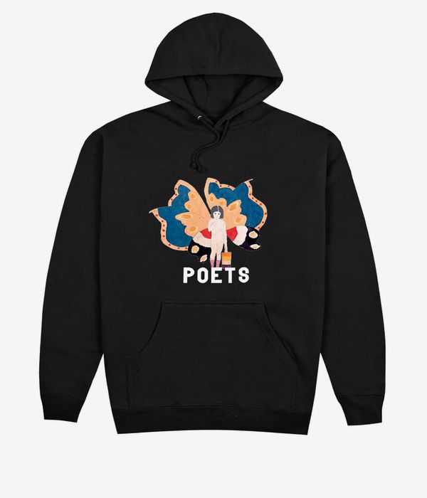 POETS Butterfly Girl sweat à capuche (black)