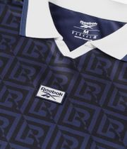 Reebok Monogram Football Polo-Shirt (black blue)