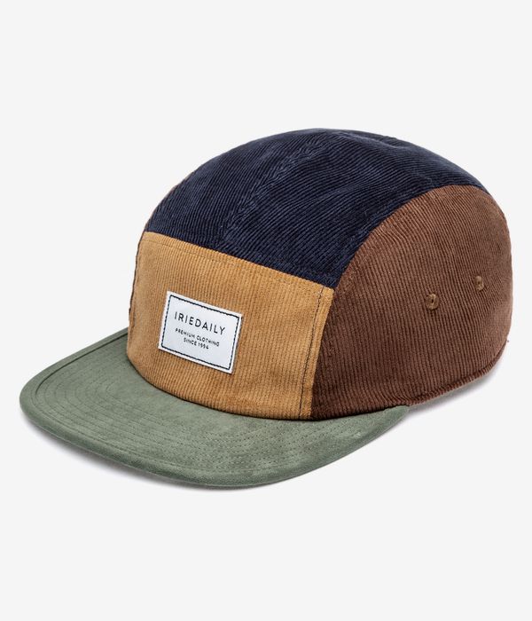 Iriedaily Corvin 5 Panel Casquette (brown olive)