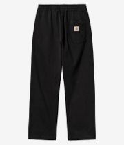 Carhartt WIP Floyde Pant Greentree Stretch Hose (black garment dyed)