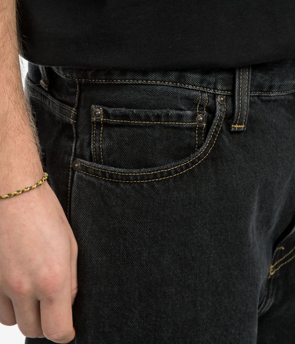 Carhartt WIP Aaron Smith Jeans (black stone washed)