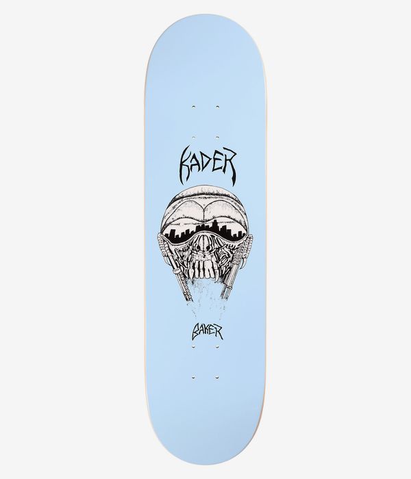 Baker Kader Misty Flip Judo Chop 8.475" Planche de skateboard (light blue)