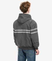 Fucking Awesome KO Striped Hoodie Veste (black)