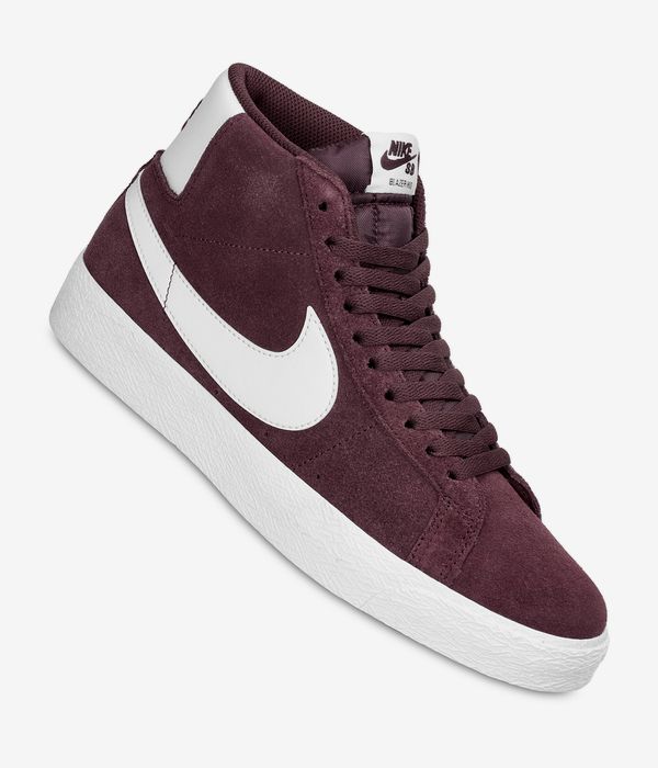 Nike SB Zoom Blazer Mid Buty (burgundy crush summit white)