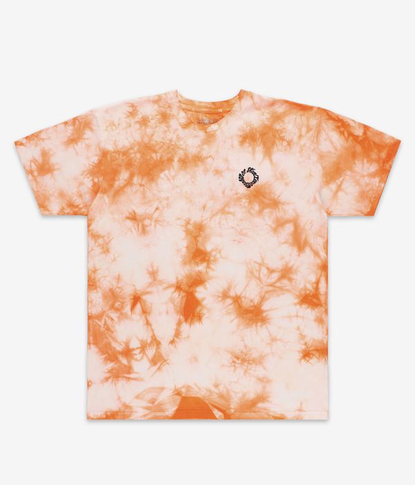 skatedeluxe Swirl Organic T-Shirty (orange tie dye)