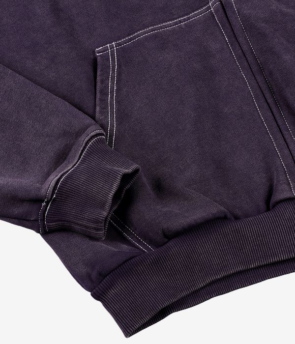 Butter Goods Sketch Zip-Hoodie (eggplant)