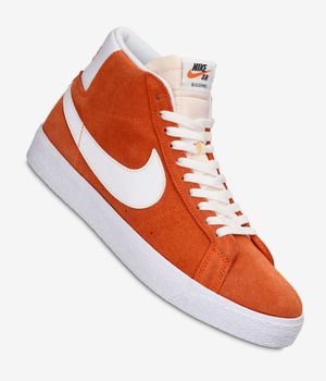 Nike SB Zoom Blazer Mid Schuh (safety orange white)
