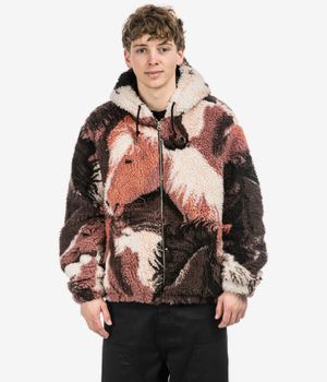 Obey Horses Veste (brown multi)