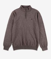 Element Icon Embroidery 1/4-Zip Sweatshirt (bronze heather)