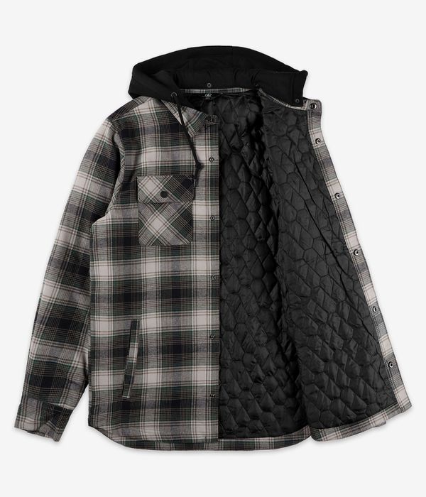 Volcom Kenson Ins Flannel Chaqueta (black green)