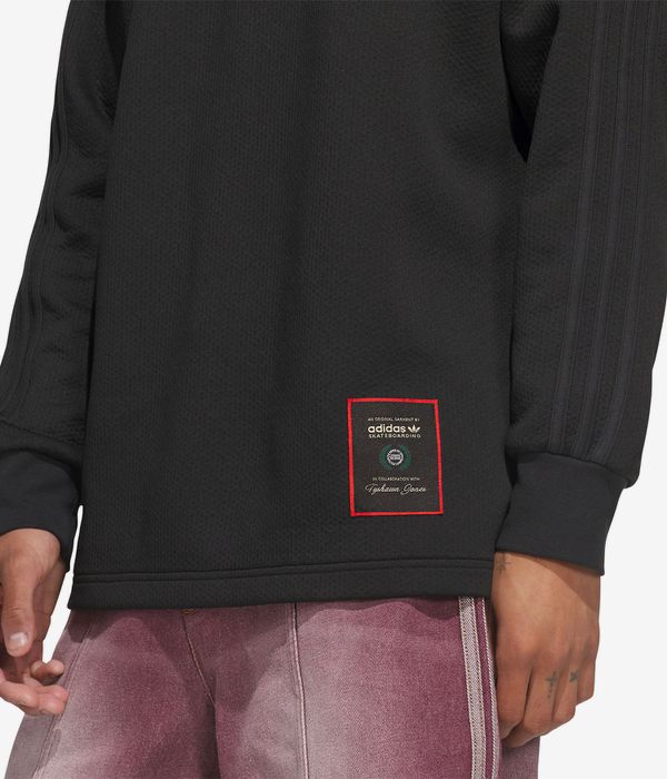 adidas Tyshawn Rugby Sweatshirt (black)