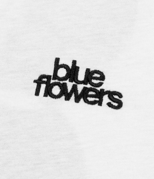 Blue Flowers Global T-Shirt (white)