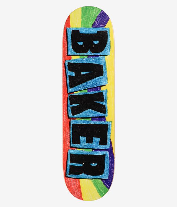 Baker Beasley Burst 8.38" Skateboard Deck (multi)