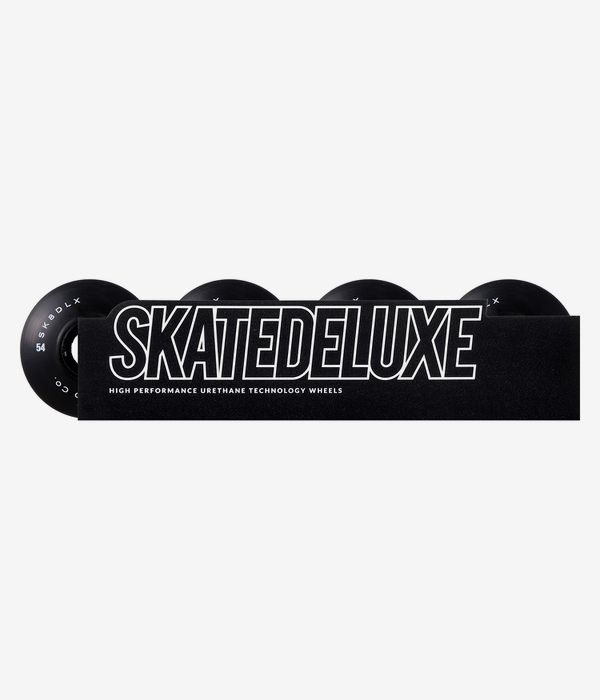 skatedeluxe Fidelity Series Roues (black) 54mm 100A 4 Pack