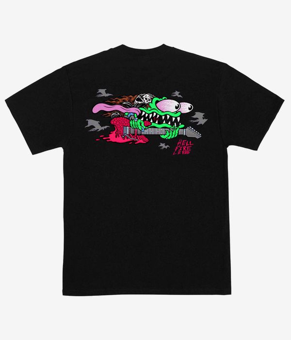 Santa Cruz x Stranger Things Eddie Slasher T-Shirt (black)