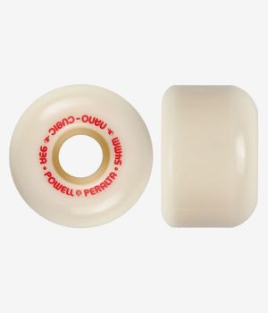 Powell-Peralta Dragons Nano Cubic Asymmetrical Offset Wheels (offwhite) 54 mm 93A 4 Pack