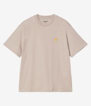 Carhartt WIP W' Chase Organic T-Shirt women (dusky beige gold)