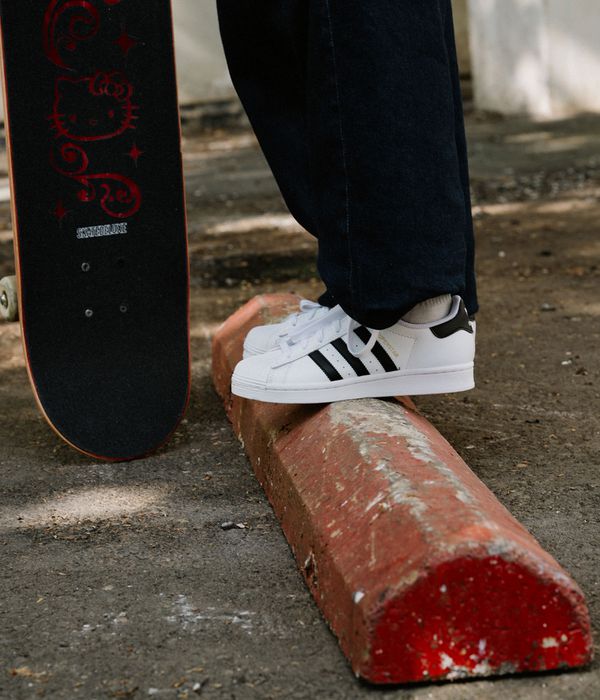 adidas Skateboarding Superstar ADV Schuh (white core black white)