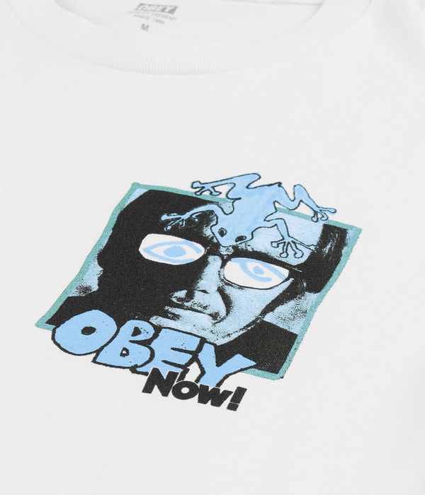 Obey Now! Camiseta (pigment vintage white)