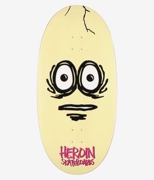 Heroin Skateboards Eggzilla 2 14.25" Tabla de skate (beige)