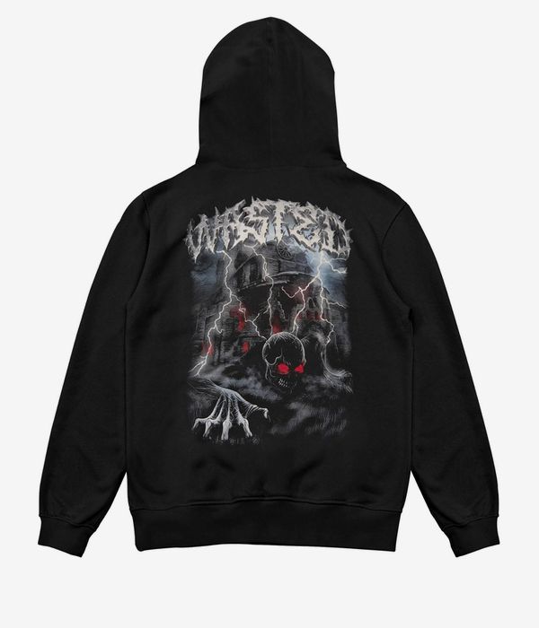 Wasted Paris Undead Zip-Sweatshirt avec capuchon (black)