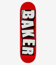Baker Team Brand Logo 8.5" Tavola da skateboard (white)