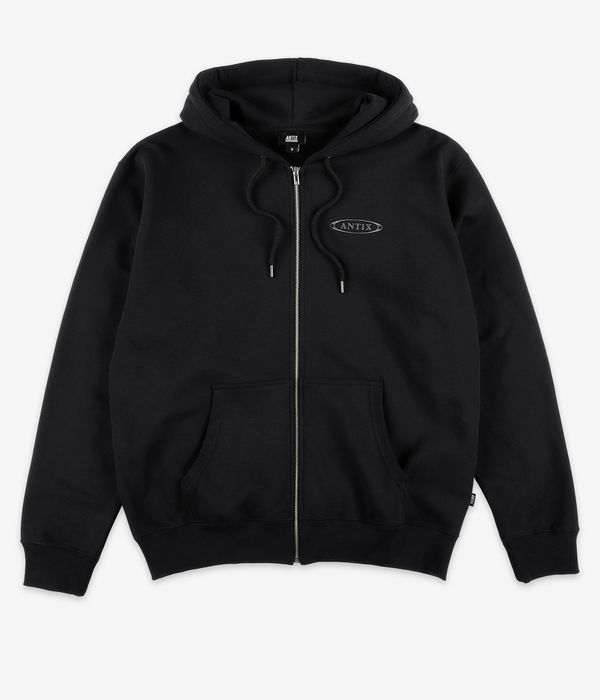 Antix Simplex Organic Zip-Hoodie (black)