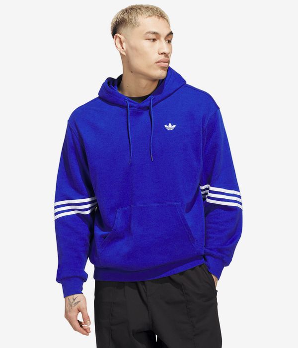 adidas Classic Hoodie (team royal blue white)