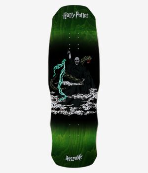 Welcome x Harry Potter Voldemort 9.75" Tavola da skateboard (dark green)