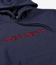 Carhartt WIP Basic Hoodie (air force blue malbec)