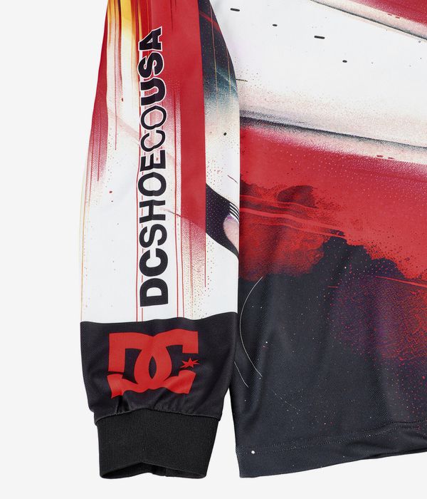 DC Burn Out Jersey Long sleeve (racing red)