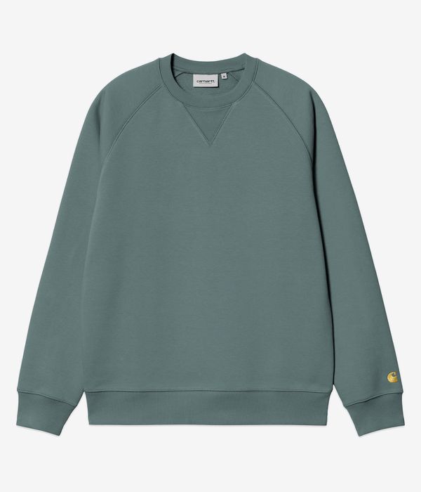 Carhartt WIP Chase Sweatshirt (silver pine gold)