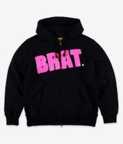 Carpet Company Brat Felpa Hoodie con zip (black)