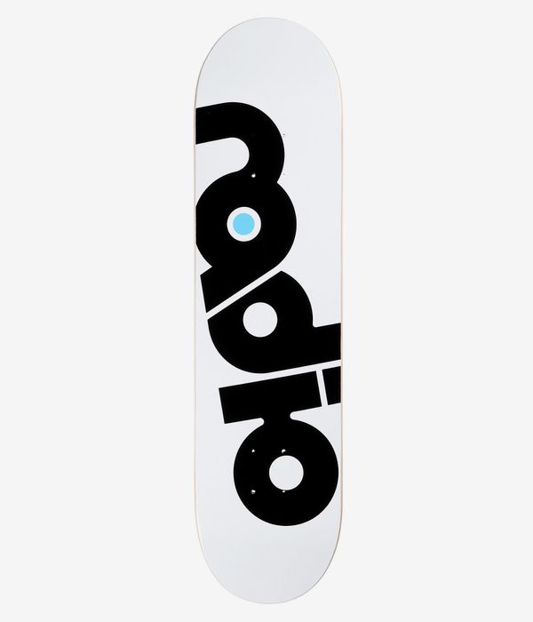 Radio OG Logo 8" Skateboard Deck (white)